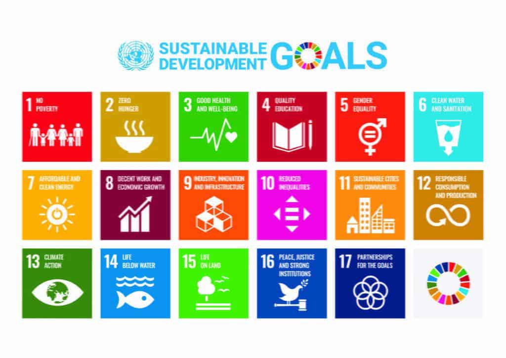 UN Sustainable Development Goals - 17 Goals